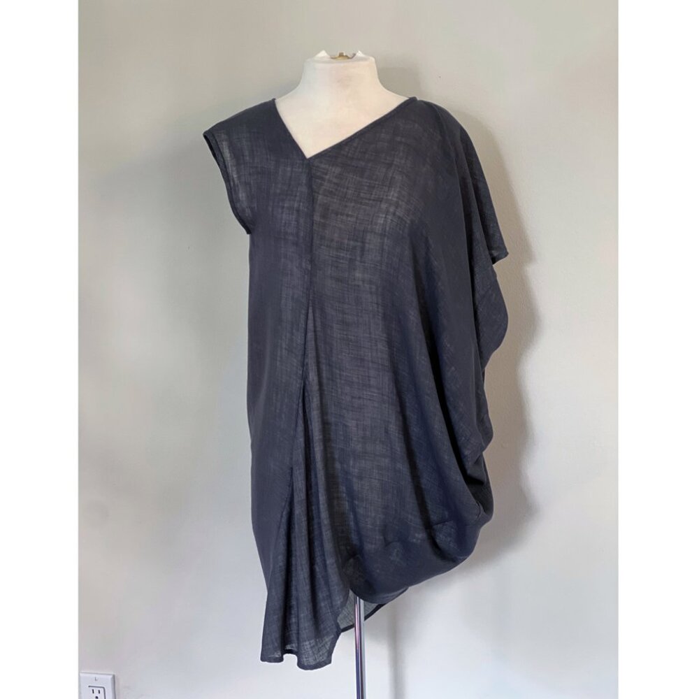 Zero + Maria Cornejo Asymmetrical Dress